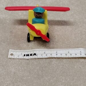 Fisher-Price Red and Yellow Toy Helicopter